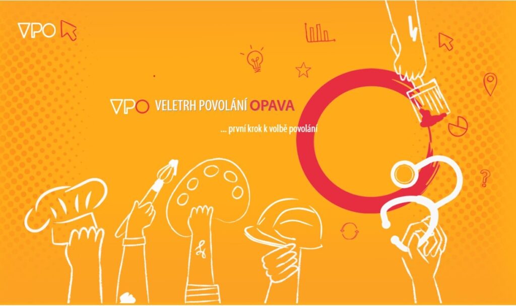 Stánek "Řemeslo má respekt" na veletrhu povolání v Opavě